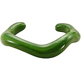 Pingyongchang Colorful Chunky Acrylic Bracelet for Women Candy Color Wave Bangle Bracelet Resin Geometric Y2K Cuff Statement Jewelry Gift