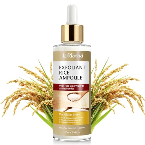 White Rice Gentle Face & Body Exfoliator, Helps Remove Blackheads & Dead Skin, Exfoliation & Hydration, Pore Care, White Rice Glow (100ml)
