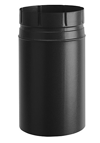 TUBO SMALTATO 12x 25 NERO OPACO AETERNUM ALA