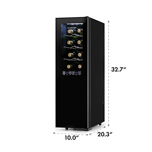 KLARSTEIN Bellevin Wine Cooler • Refrigerator • 1.6 Cubic Feet • 2