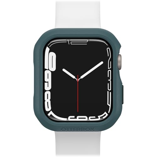 OtterBox All Day Bumper pour Apple Watch Series 9/8/7-45mm, Antichoc, Anti-Chute, élégant étui de Protection Watch, protège l'écran et Les Bords, Vert/Bleu