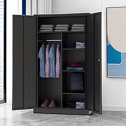 Letaya Metal Storage Cabinets Locker with Lock