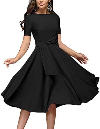 princess polly baby blue dress Elegant Black Satin Dress Vintage Design for Cocktail Party US4 (EU36) / Black main image 1