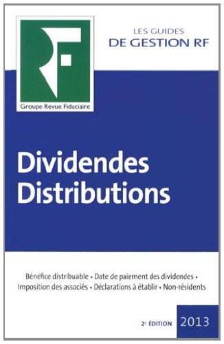 Dividendes, distributions
