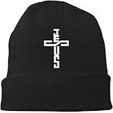 Skull with Flag Black Beanies for Men Caps, Classic Women Warm Beanie Hats for Boy Lightweight Kint Hat Skull Caps