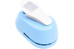 Swascoger Vintage Postage Stamp Paper Punch, Portable Manual Hole Puncher for DIY Scrapbooking Card Making Journaling, Effort