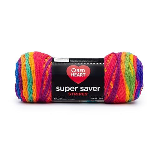 Red Heart Coats Yarn Super Saver Yarn, Multi-Colour, 22.86 x 7.62 x 7.62 cm