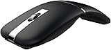 Wireless Arc Mouse,Bluetooth 2.4GHz Dual-Mode