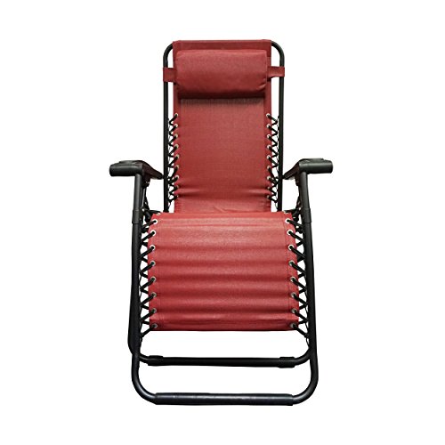 Caravan Sports Infinity Zero Gravity Chair, Burgundy Pricepulse