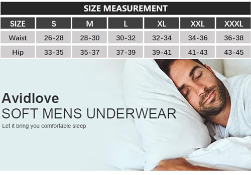 Avidlove Men Underwear Micromodal Bikinis 4 Pack
