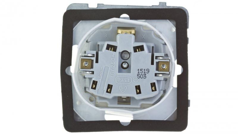 Ospel GPH-1SZ/m/42/d Pearl Socket IP44 16 A 71 mm 42 mm 71 mm