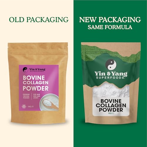 Collagen Powder 1kg | Hydrolysed Bovine | Skin Hair Nails Joints | Hydrolysed bovine collagen dissolves quickly without affecting taste. Ideal for coffee, tea and smoothies.