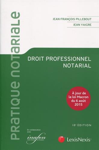 Droit professionnel notarial