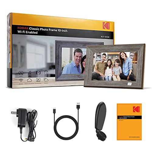 Kodak WiFi Digital Picture Frame, 10.1 Inch 1280 * 800 Resolution Touch