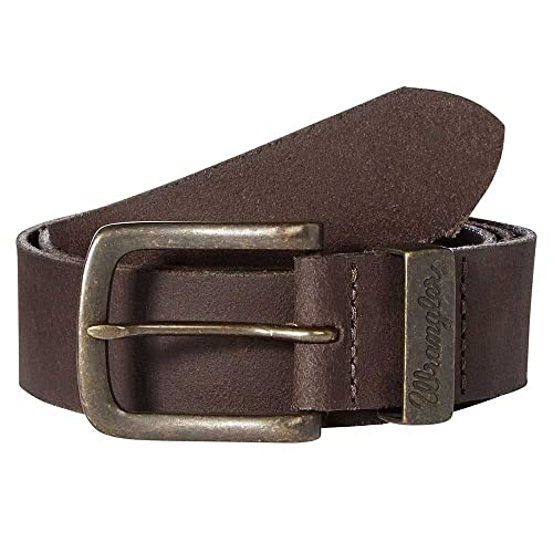 Wrangler Homme Metal Loop Ceinture, Marron (Brown), 115 EU