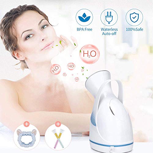Facial Steamer,VillSure Nano Ionic Face Steamers for Facial, 100ml
