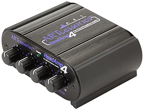 Art Headamp4 Amplificateur pour Casque Stéréo avec 8 Sorties