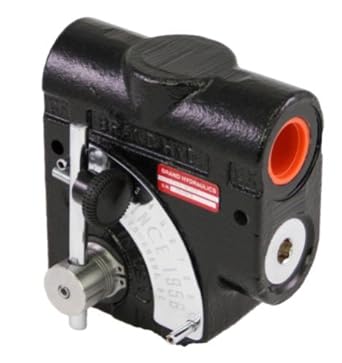 Hydraulic Adjustable Variable Flow Control Valve w/ Relief, 0-30 GPM, 3/4 NPT e Hydraulic Adjustable Variable Flow Control Valve w/ Relief, 0-30 GPM, 3/4 NPT e