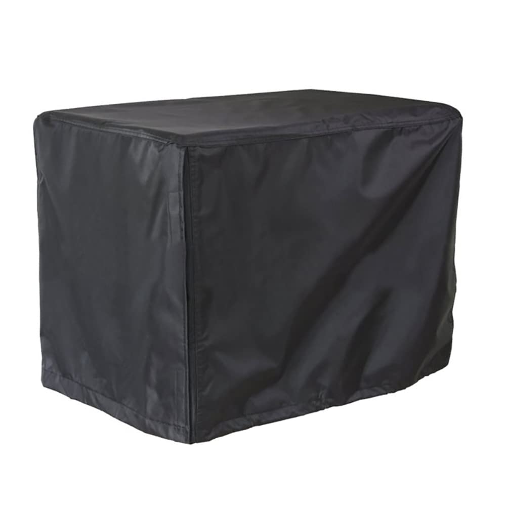 Universal Generator Cover 66x51x51cm Waterproof Dustproof UV Resistant Generator Protective Cover Heavy Duty Rectangular Outdoor Storage Covers, Black
