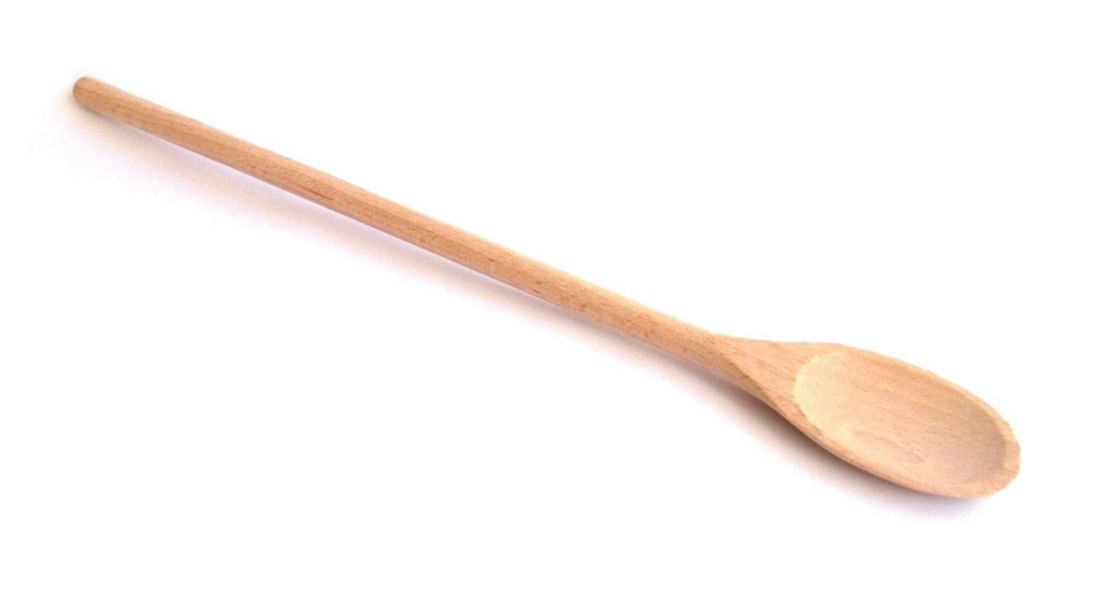 Tredoni 35cm Wooden Spoon - Baking/Cooking/Stirring Spoon Utensil (35 cm) — image 1