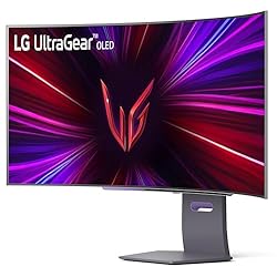 LG 45GS95QE Ultragear OLED Curved Gaming Monitor