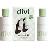 Divi Shampoo and Conditioner Set for Women and Men - Hair Care Duo for All Hair Types, Adds Volume, Lift, and Bounce, Strengthens and Nourishes Hair - Travel Size, 2 x 2 Fl Oz