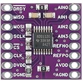 MusRock ADS1120 16-bit 4-Channel Low Power ADC Module SPI Interface Precision Sensor Data Acquisition