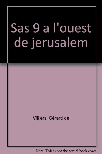 À l'ouest de Jérusalem