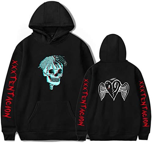 Unisex Xxxtentacion Hoodie Hip-hop Revenge Kill Top Sweatshirt Sports Top