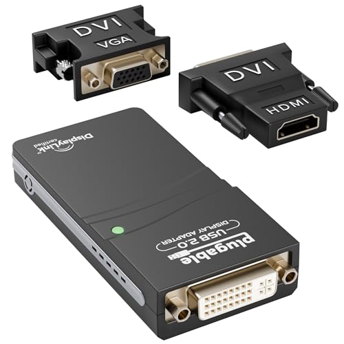 Plugable USB to HDMI DVI VGA Adapter