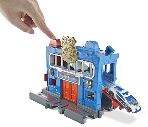 hot wheels downtown police station breakout