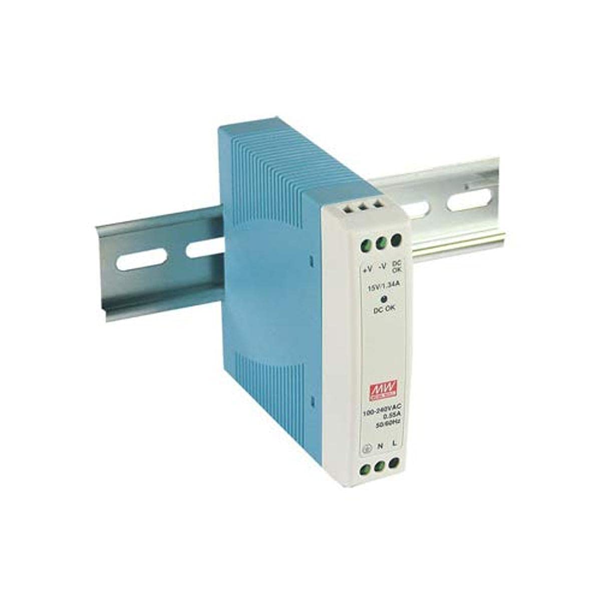 Mean Well MDR-10-12 AC-DC Industrial DIN Rail Power Supply