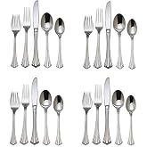 Reed &amp; Barton 1800 18/10 Stainless Steel - 20 Piece Set (Service for Four)