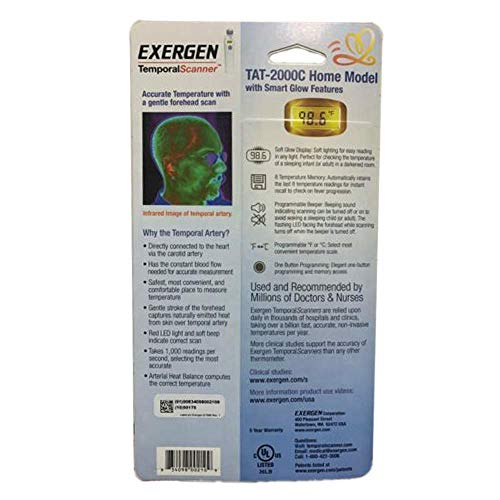 Exergen Temporal Artery Thermometer Pricepulse