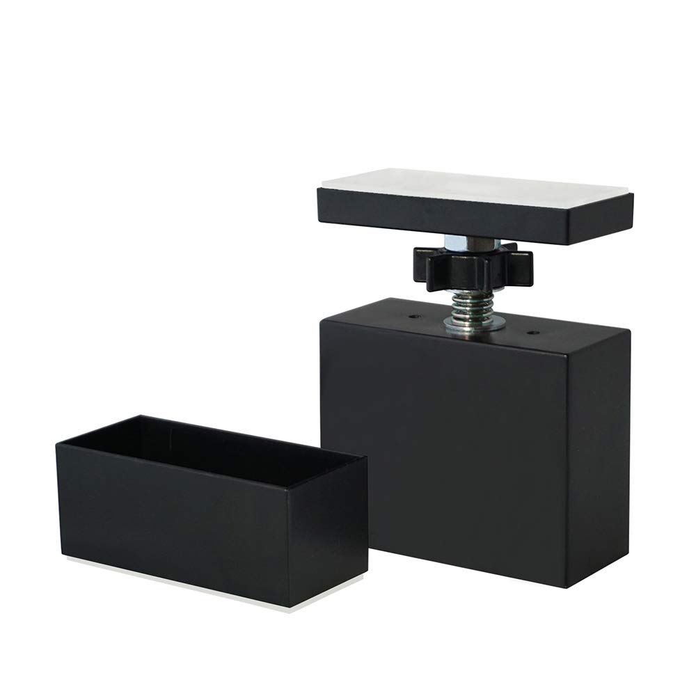 平安伸銅工業 LABRICO DIY収納パーツ 2×4アジャスター マットブラック 最大使用荷重20kg DXK-1商品画像