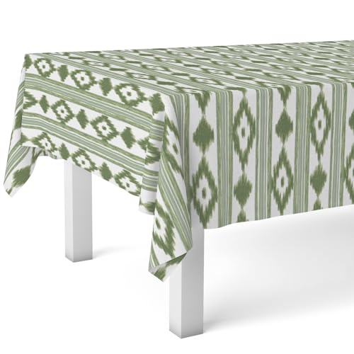 Martina Home Mantel Hule MALLORQUÍ VERDE220X140 CM