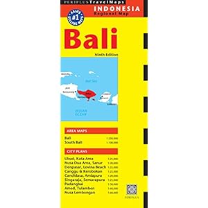 Bali Travel Map: Indonesia Regional Map Landkaart – Gevouwen Kaart, 6 mei 2014