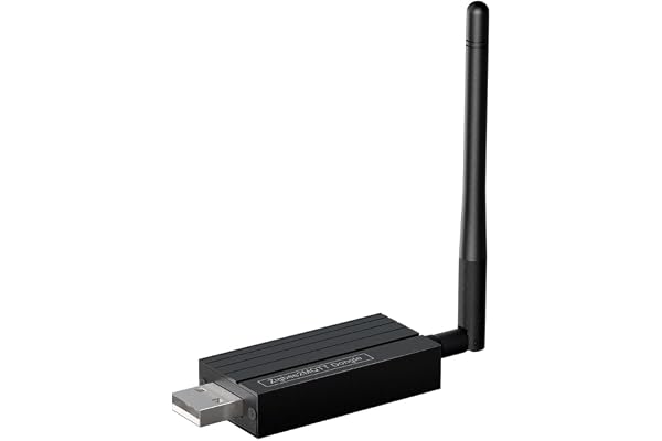 Zigbee 3.0 USB Dongle with 20dBm Output | TI CC2652P+CP2102N Dual-Chip | Multi-Protocol Support | Preloaded Z-Stack 3.x.0 Fir