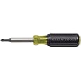Klein Tools 32476 5-In-1 Multi-Bit Screwdriver / Nut Driver with 2 Slotted, 2 Philips, and 1 Nut Driver Tip