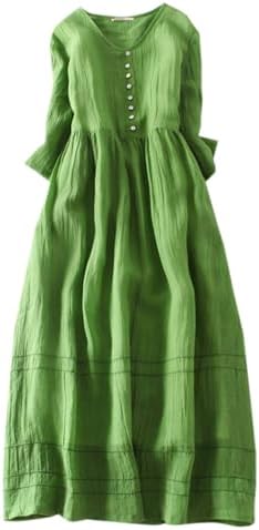 long dress pregnant Long Sleeve Maternity Maxi Dress Teal / X-Large main image 0