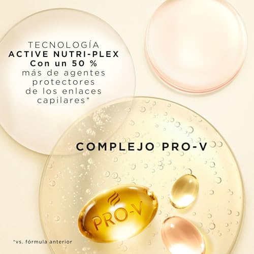 Champô + Amaciador + 3in1 Tratamento Suave e Suave Nutri Pro-V para cabelo frisado e rebelde, 6x300 ML