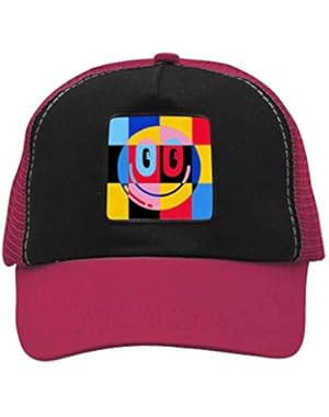 Unisex Galore Smile Emoji Trucker Hat Adjustable Mesh Cap