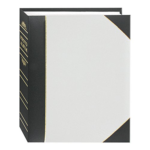 Pioneer Photo Albums BT-46/W 200 Pocket Ledger Le Memo Photo Album, White