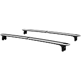 Rivian R1 Cargo Crossbars, Bright