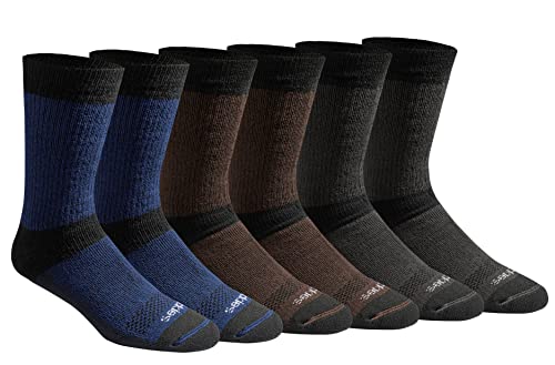 Dickies Men's Dri-Tech Moisture Control Max Full Cushion Crew Socks, Available…