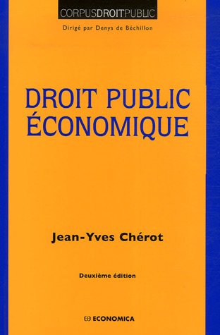 Droit public économique