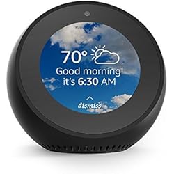 Echo Spot - Smart Display with Alexa - Black