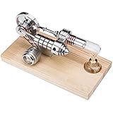 Lieyang Hot Air Stirling Engine Electric Generator Power Machine Model with LED