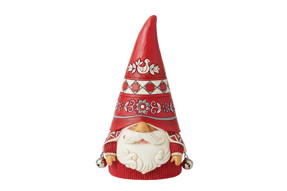 Heartwood Creek By Jim Shore Gnome With Jingle Bells Figurine