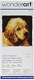 Wonderart Puppy Love Latch Hook Kit, 12" X 12" - New